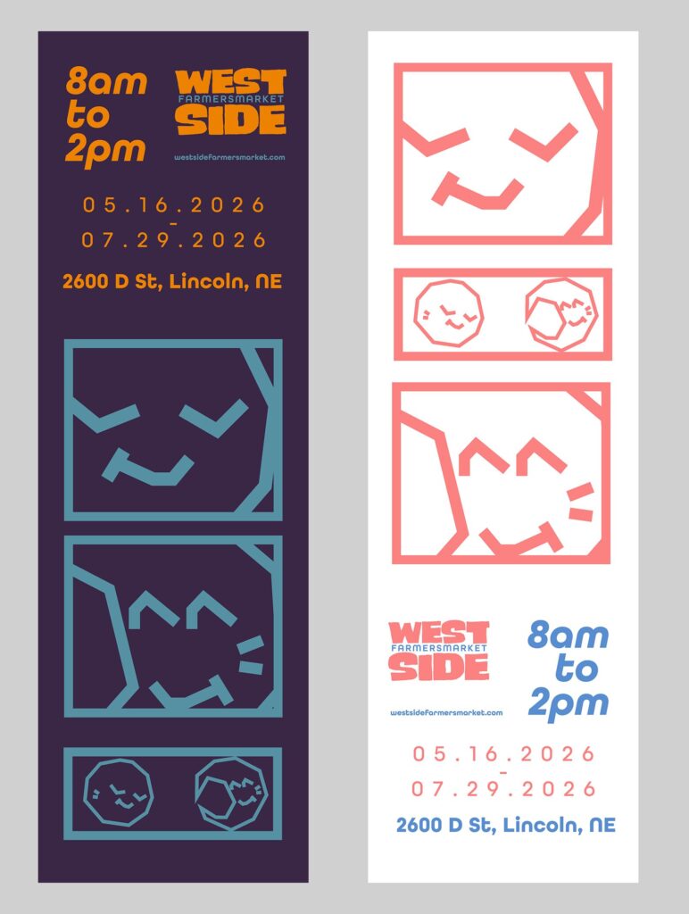 Farmers market physical banners