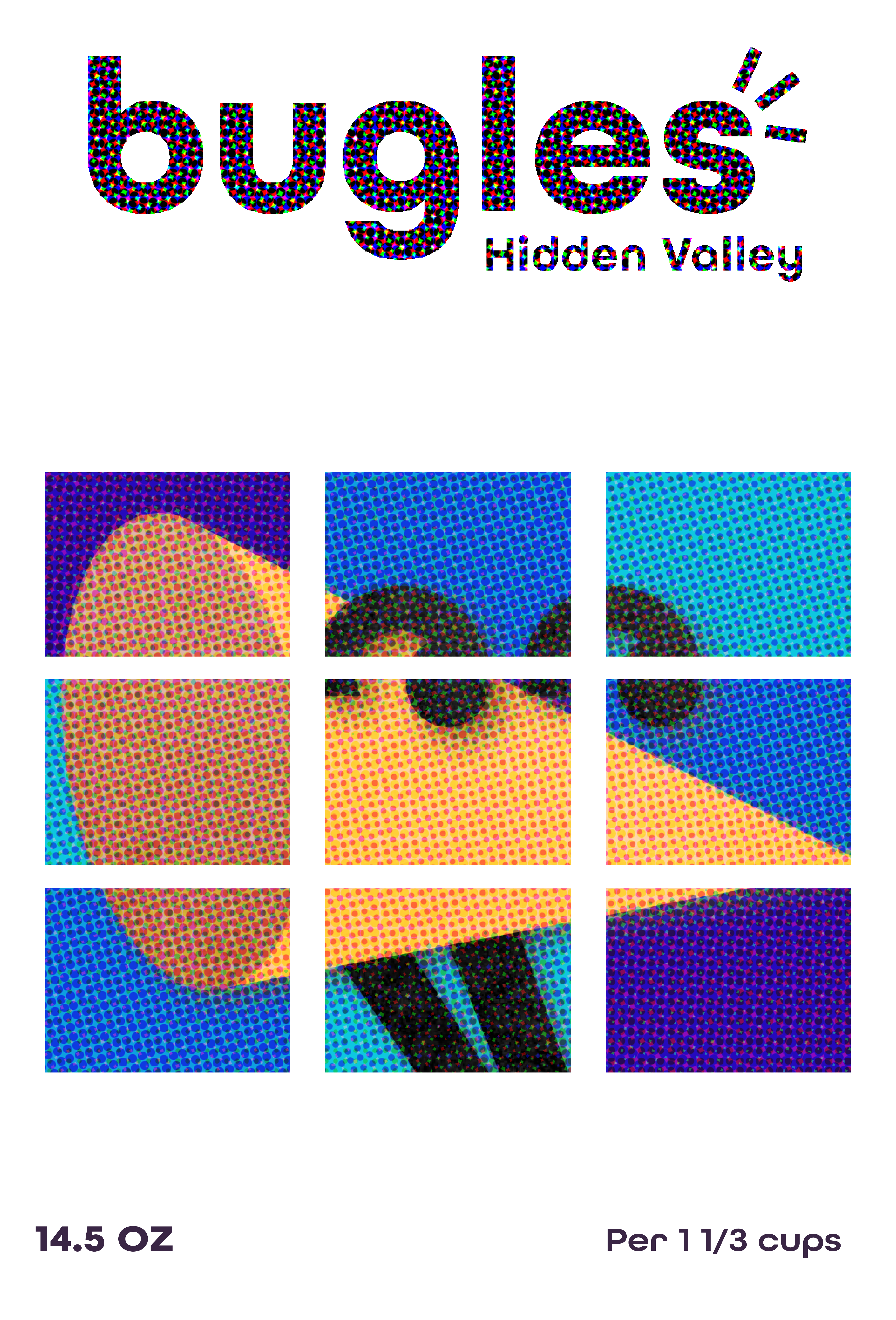 bugles hidden valley bag